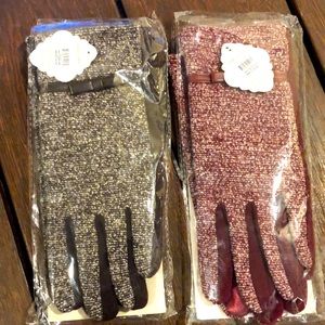 Womens winter gloves - one size fits most - NWT